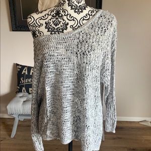 INC off the shoulder cozy loose sweater in XL.